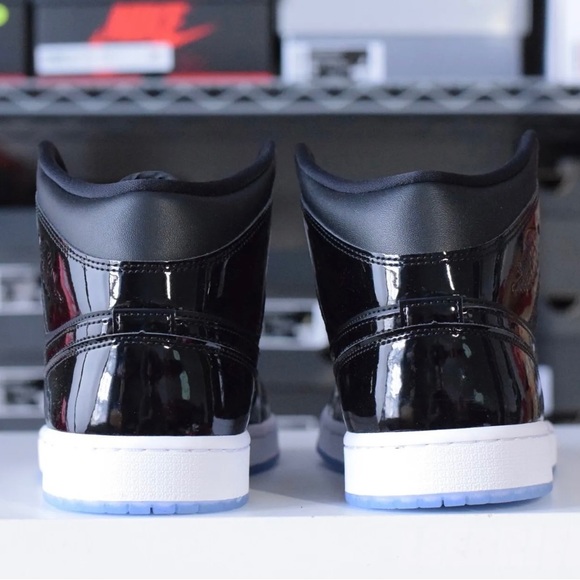 Air Jordan 1 Mid Space Jam black concord white  DV1308-004 size 8 - 13 mens - Picture 3 of 13